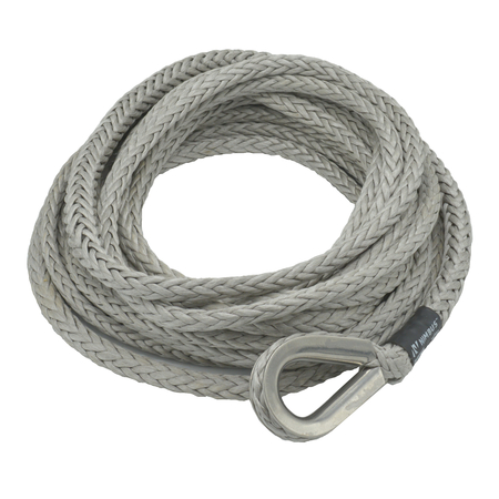 NIMBUS 3/8-in. x 60' Synthetic Winch Line w/ SS Thimble, 6,600 lbs. WLL 25-0375060